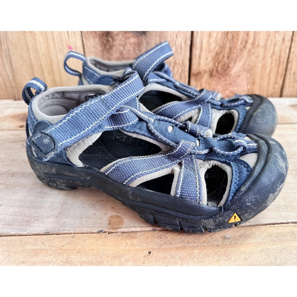 KEEN Newport H2 Hiking Sandals Kids Size 13 Blue Good
